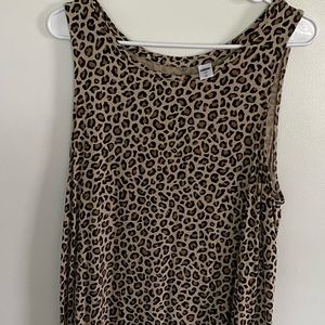 Old Navy Leopard Print Tank